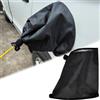 MINGZE Copertura per Presa di Ricarica per Auto Elettrica, Copertura per Presa di Ricarica Ev, Porta Caricatore Ev Copertura Impermeabile, Copertura Magnetica, con Carrozzeria in Acciaio, Nero