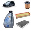 OP Kit tagliando 3 filtri + 3L olio 5W-30 Q8 compatibile con Citroen c3 i 1.1 LPG Benzina/gasauto (gpl) 2006-2009
