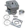 Generic For Kawasaki TH034D KBH34A KBL34A HA034 Kit pistone cilindro, parti motore a 2 tempi