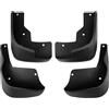 SAUANMNKTP Auto Parafango Paraspruzzo Per Peugeot 206 1998-2012 Impermeabili Parafanghi Anteriori E Posteriori Accessori Per Auto 4 Pezzi