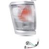 Generico Freccia Specchietto Retrovisore Luce D'angolo Ampia Per Toyota Per Hilux 1997 1998 1999 2000 2001 Indicatore Di Direzione Paraurti Anteriore Faro Laterale(Giusto)