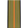 ANGGREK Specchio Lineare LED per Sblocco Ammaccature, 12.6x5.91in | Base in Acrilico, Ventosa, Supporto Regolabile a 45°, Rimozione Ammaccature Senza Verniciatura, Uso in carrozzeria.