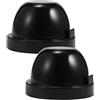 Xibao 2PCS Accessori Auto,Coperchio Antipolvere Impermeabile per Faro,Tappo Led Adatto Per Coperchio Della Protezione Del Faro,Adatto alla Maggior Parte dei Modelli sul Mercato (80x52mm)