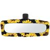 Darisoco Copertura per specchietto retrovisore per auto, con stampa di girasole, elastica, decorativa, per specchietto retrovisore da donna, resistente, antipolvere, per la maggior parte delle auto,