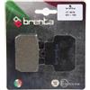 Brenta Pastiglie Freno Organiche Moto per Piaggio MP3 125, X8 125, X9 125, MP3 250
