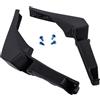 Vibsky Copertura per paraurti anteriore in stile Oe per Land Rover Range Rover Evoque 2012-2016, lato sinistro e destro, in plastica nera, angolo di montaggio diretto (1 paio)