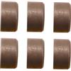 Quueparts 16851-1328-0 1460113280 6 cappucci per valvole compatibili con trattori Kubota Engine Z482 WG972 Z402 D722 D902 D662 Z602 G1700 G1800 G2000 G21602 GR210. 0 GR2110 GR2120 T1600H BX1860 BX1870