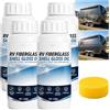 JASUBAI RV Fiberglass Gloss Oil Shine Restorer, Professional Fiberglass Polish & Gloss Enhancer per camper, barche e rimorchi, ripristina la lucentezza con barriera resistente alle intemperie, 100ml (4pcs)