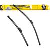 SWF Das Original 2x Spazzole Tergicristallo SF488 - Anteriore - 700mm/350mm | Kit di 2 Spazzole Flat Blade, per la Sostituzione del Ricambio Originale, 119488