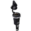 HELLA Presa Corrente - 12V - 1a... Poli - Attacco Piatto ad innesto | Spina: Spina Piatta - Lunghezza: 65.3mm - Nero - DIN/ISO: 4165 - Blister - Quantità: 1-8JB 004 777-002