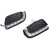Rugnipw Faro Fanale Anteriore Per Benz Per Smart Per Fortwo 2008 2009 2010 2011 Accessori Per Auto Luci Diurne A LED Luci Diurne Fendinebbia A LED DRL Luci Diurne Auto(Bianco)