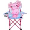 Halinuia Axolotl - Sedia da campeggio per bambini, pieghevole, con | Seggiolino stabile e resistente, semplice funzione pieghevole salvaspazio, pratico portabicchieri integrato, motivo Axolotl