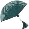 TOKIDNY Ventaglio Cinese Pieghevole in bambù Motivi Floreali, Ventaglio Vintage per Danza e Passerella, Ossa Resistenti, Accessorio Portatile per Eventi Tradizionali