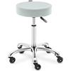 physa wellness & lifestyle Physa Worcester Pistachio - Sgabello a rotelle, altezza 53-71 cm, altezza regolabile