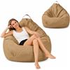 BUERPINKING Pouf Poltrona per Bambini e Adulti, Poltrona Pouf Senza Riempimento,100x120 | Poltrona Sacco con Cerniera, Poltrona a Sacco per Camera da Letto, Ufficio, Soggiorno, Terrazza