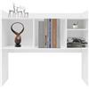WINZING Scaffale da scrivania, libreria, scaffale da tavolo con 6 scomparti e scomparto aperto, scaffale da tavolo, organizer per ufficio, dormitorio, 91 x 23 x 80 cm