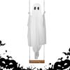 Generico Fantasma Sull'Altalena Decorazione Per Esterni Luce LED A Batteria Luminosa | Decorazione Da Portico Halloween Horror Per Feste, Casa Infestata, Albero, Porta, Portico, Finestra, Giardino