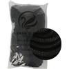 filati italiani cordini swan black, 500g e assortimento accessori per borse (mosto)