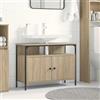 Generico Armadio per Lavabo da Bagno con Porta Marrone 80 x 30 x 60 cm,Componenti di arredo Bagno,864341