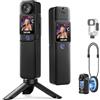 SJCAM C300 Action Cam 4K(0GB), Videocamera Doppio Touch, 154°, 30M, Nero | Stabilizzazione 6-assi, microfono integrato, grandangolo 154°, impermeabile 30M, nero, batteria 7 ore per sport e outdoor