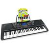 McGrey LK-6150 Tastiera 61 Tasti Con Tasti Luminosi, LC-Display, 255 suoni | Tastiera per principianti con 61 tasti luminosi, 255 ritmi, 61 suoni percussivi, 50 brani demo, Lettore MP3 integrato, 5 mm)