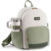 LOVEVOOK Piccolo zaino da viaggio per donne, zaino da trekking impermeabile con cinghia toracica, leggero zaino casual