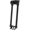Warmhm Maniglia Telescopica per Valigia, Ricambio in Lega di Alluminio | Compatibile Valigie Morbide e Trolley, 1 Pezzo, Finitura Argento o Nero, Uso in Viaggio