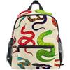 RPLIFE Zaino colorato serpente per bambini ragazze ragazzi zaino, Serpente colorato, Medium, Zaini Cool Soccer Print