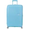 American Tourister carrello Soundbox Spinner 77/28 TSA EXP Trolley Blueberry Fizz celeste