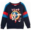 Sonic The Hedgehog Felpa per Ragazzi, Maglione dal Design di Sonic Il Riccio, Tessuto Morbido Blu, Felpa per Bambino, Regalo per Ragazzo, Taglia 3 Anni - Blu