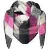 GLAMEXX24 XXL Sciarpa o Poncho Soffice, Calda e Splendida a varie fantasie