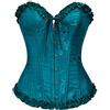 HofeUodo Corsetto Donna Corpetto Top Corsetti Sexy Elegante Corset Bustino Push Up Stringivita In Pizzo Vestito Steampunk Medievale Per Halloween, Carnevale, Cosplay E Feste