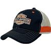 Harley-Davidson Men's Embroidered Long Bar & Shield Mesh Trucker Cap BCC31212