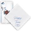 W&F GIFT Fazzoletto regalo per madre della sposa con scritta "Something Blue For Bride On Wedding Day"