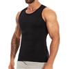 MISS MOLY Shapewear - Maglietta a compressione da uomo, senza maniche, per la pancia, elasticizzata, per la pancia, da uomo