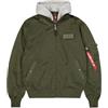 ALPHA INDUSTRIES Ma-1 Tt Hood giacca Uomo