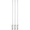 QUARKZMAN 3Pz Punte Cacciavite Esagonale con Estremità a Sfera H1.5 (1.5mm) Gambo Esagonale 1/4 Lunga 150mm (6) Inserti per Avvitatore Magnetiche Acciaio S2 per Trapano Chiave a Bussol