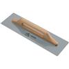 Ausonia - Frattazzo per stucco 48X12 lama acciaio inox manico legno