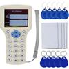 OBO HANDS Inglese Rfid NFC Copier Reader Writer Duplicatore 10 Programmatore di frequenza con Schermo a Colori + 5pcs EM4305 Card + 5pcsT5577 Keyfob + 5Pcs UID Keyfob