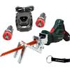 HEADNMORE® Bundle Parkside® - Sega da potatura a batteria 12 V PAAS 12 + portachiavi HEADNMORE® (batteria 2 x 2 Ah batteria)