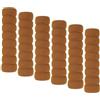 ADOCARN Coprimano Porta Casa EVA 6 Pezzi Protezione Urti | Colore Caffè, Design Antistatico per Inverno, Adatto a Cucina e Superfici Mobili, Misura 13,5x3,5x3,5cm
