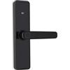 Haoxuesen Serratura Collegata WiFi Impronta Digitale 5 Metodi Sblocco, TUYA App Key Card Codice, Allarme Sicurezza Antifurto Porta 30-50mm Serratura Intelligente Con Maniglie