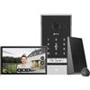 EZVIZ EP7 2K Videocitofono Intelligente Connesso, Video Campanello Senza Fili, 7 Pollici Touch Monitor, Alimentazione Solare, Audio Bidirezionale, WiFi 2.4/5 GHz