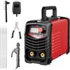 KIRJAUDU Saldatrice ad arco portatile ed efficiente ARC-225, IGBT 220V saldatrice inverter con display digitale e set di accessori completi