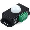 Greluma 1 pezzo Interruttore del sensore di movimento 12V/24V, controller dell'interruttore LED del sensore PIR per strisce LED flessibili luce