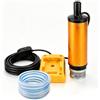 WODHMIEY Pompa sommergibile a batteria 30 l/min 5 m, compatibile con DeWalt | Trasporta acqua e diesel fino a 30 l/min, 5 m di altezza di erogazione e 2 m di profondità di immersione consentita