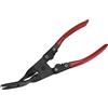 aqxreight Pinza per Rimozione Auto, Acciaio Legato, PVC, Rivetti in Plastica Automobilistica, Smontare il Kit di Riparazione, Rosso Nero, Antiscivolo, Comodo, Durevole, Pratico Strumento