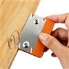 KEWAYO Tagliabordi con 1 lama di ricambio, pialla per legno | Utensili per la lavorazione del legno, pialla manuale, taglierina per bordi in legno, tagliabordi, pialla a una mano per PVC