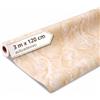 Dalsys Rivestimento da parete autoadesivo, rotolo da 3 m x 120 cm, in PVC | Pannelli da parete effetto marmo, rivestimento flessibile per bagno, spessore del materiale 2,3 mm, paraspruzzi per cucina