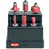 Valex 1461689 VALEX 6PZ ACCESSORI FRESATRICE CODOLO 6MM PUNTA FRESA LEGNO F1260 F1300 SET FRESATURA SCANALATURE INCASTRI PROFILI RICAMBIO UNIVERSALE MULTIMARCA